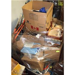 PALLET OF ESTATE MISC. AND TOOLS