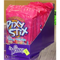 CASE WITH 18- 90.7G BAGS OF PIXIE STICKS