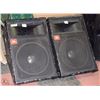 Image 1 : 2 JBL CABARET 4604B 15" WEDGE STAGE MONITORS. EACH