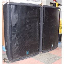 2 YORKVILLE ELITE L804 P.A SPEAKER CABINETS, EACH