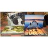 Image 1 : LOT OF 4 CANVAS PRINTS