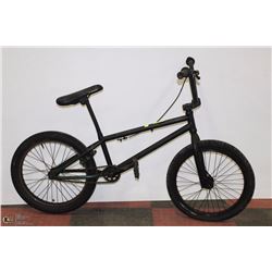 PAINTED BLACK/GREEN  BMX BIKE 20" TIRES