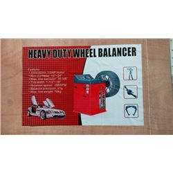 HEAVY DUTY WHEEL BALANCER COMES WITH 110V-120V,/60HZ, 200 WATT MOTOR. TOOLS