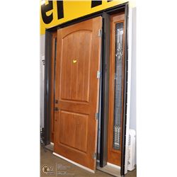 LARGE SOLID WOOD SHOWHOME FRONT ENTRANCE