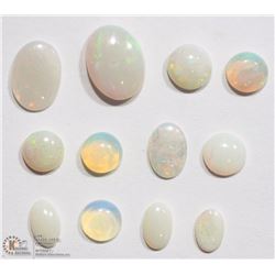 15) GENUINE OCTOBER BIRTHSTONE OPAL GEMSTONES