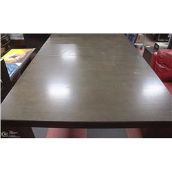 NEW WOOD TONE BAR TABLE