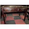 Image 2 : WRITING DESK WITH 2 DRAWERS