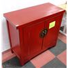 Image 2 : SHOWHOME RED WOOD CABINET 17X38X35