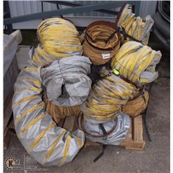 PALLET OF CONSTRUCTION HEATER ARMS