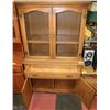 Image 2 : BUFFET & HUTCH ANTIQUE BROWN COLOR