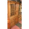 Image 5 : BUFFET & HUTCH ANTIQUE BROWN COLOR