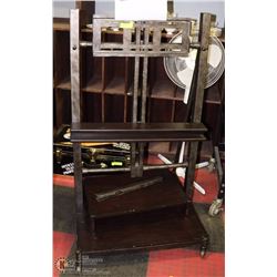 HAMMARY STRUCTURE MEDIA EASEL TV STAND