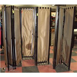 GROUP OF 3 ROOM DIVIDERS