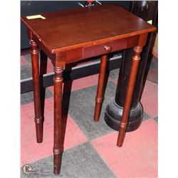 SMALL 30" TALL TABLE.