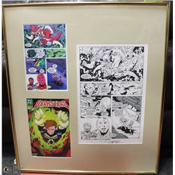 #14- DARKSTARS MATTED & FRAMED DISPLAY-SIGNED BY