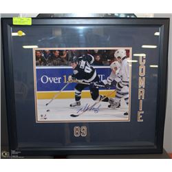 #9- MIKE COMRIE EDMONTON OILERS AUTOGRAPHED