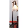 Image 1 : METAL AND GLASS FLOOR LAMP