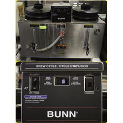 FEATURED ITEMS: BUNN 3 GAL TWIN COFFEE BREWER