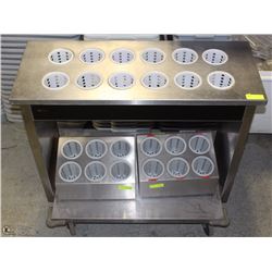 CUTLERY DISPLAY CART