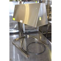 FOOD WARMER WITH HEAT LAMP