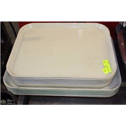 STACK OF 16 TRAYS