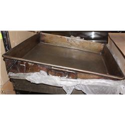 2 STRAP ROASTING PANS 20"X21"