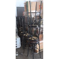 LOT OF 16 BAR STOOLS