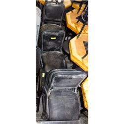 18 BLACK RESTAURANT CHAIRS