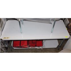 ME#17-30"X72" S/S WORK TOP TABLE WITH GALVANIZED