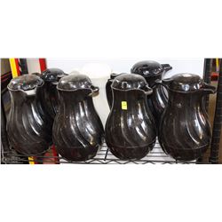 LOT OF 8 INSULATED BEVERAGE SERVERS