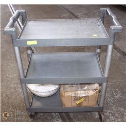 3 TIER ROLLING SERVING CART - ON CHOICE