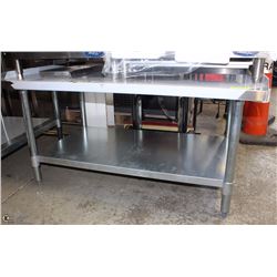 ME#28-30"X48" S/S EQUIPMENT STAND WITH GALVANIZED