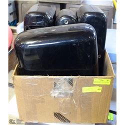 TORK 3PC PAPER DISPENSERS, 2PC TOILET PAPER, 3