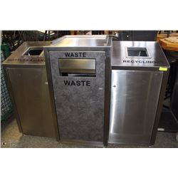 STAINLESS STEEL RECYCLED/ WASTE DISPOSING