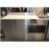 Image 2 : STAINLESS CUTTING / PREP TABLE WITH SINK & FAUCET
