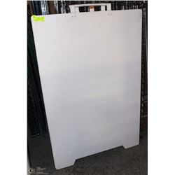 FOLDING WOOD "A" FRAME SIGN 47" TALL X 31" WIDE