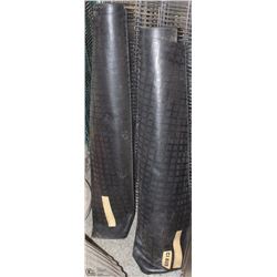 LOT OF 2 POLAR RIDGE RUBBER BACKED CARPETS