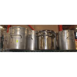 LOT OF 6 DOUBLE BOILERS