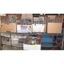 PALLET WITH 100+ WINE GLASSES