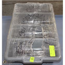 CUTLERY BIN WITH 200 BUTTER KNIVES