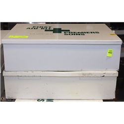 LOT OF 2 FIRST AID BOXES INCLUDING CONTENTS