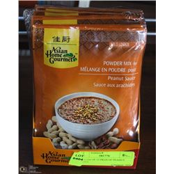 CARTON OF 12 PKGS OF PEANUT SAUCE