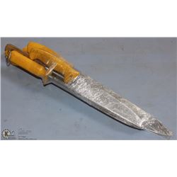 LOT OF 5 HENKELS KNIVES & 1 SHARPENER