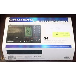 GRUNDIG PORTABLE RADIO WITH MP3