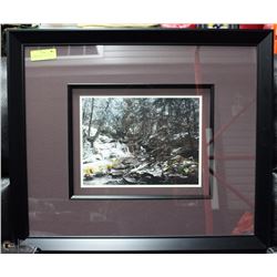 FRAMED, SIGNED, LTD EDITION PRINT BY ALICIA