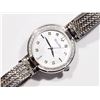 Image 2 : 40) BULOVA WOMEN'S  PEARL DIAMOND & CRYSTAL WATCH