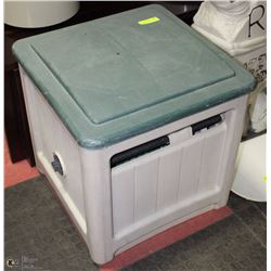 SUNCAST HOSE CADDY & HOSE (SQUARE)