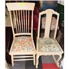 Image 1 : VINTAGE ROCKING CHAIR W/ SIDE CHAIR