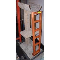 3 TIERED CAT TREE WITH LADDER