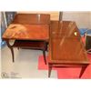 Image 1 : SET OF VINTAGE LANE COFFEE TABLE AND 2 END TABLES